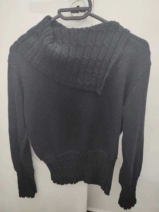 Blusa de lã feminina 