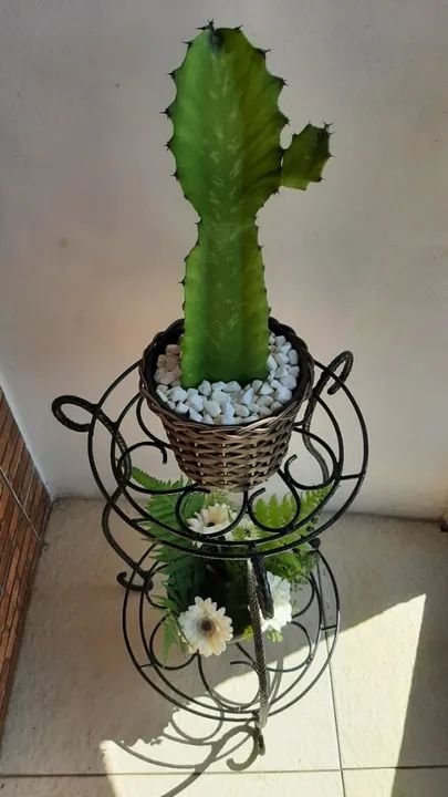Suporte de plantas dois andares