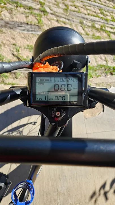 Bicicleta Elétrica Gorilla Swell 350W Dobrável com Farol LED e acessórios adicionais - Foto 3