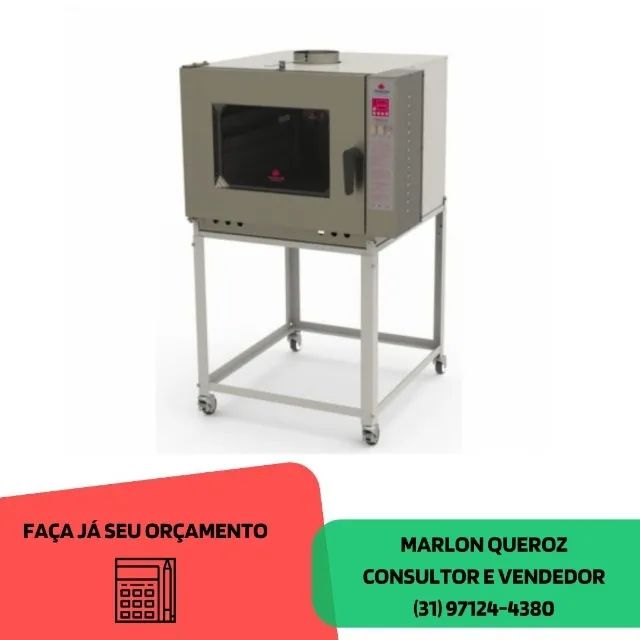 Forno 5 Esteiras Progas Novo