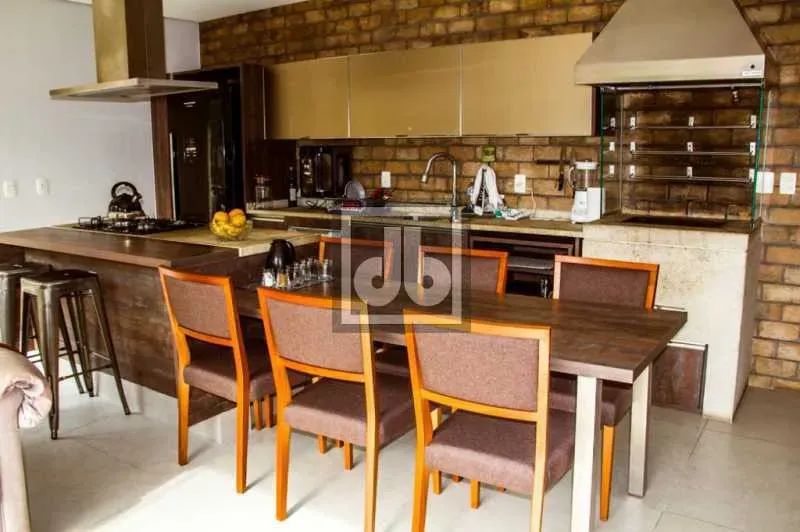 Lagoa - prédio novo - linda cobertura - toda decorada - 200 m2 - Reformadíssima - Piscina  - Foto 9