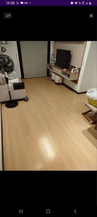 Piso laminado usando  - Foto 6