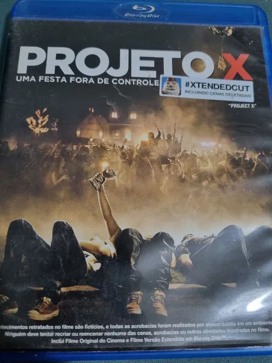 Blu-ray projeto x