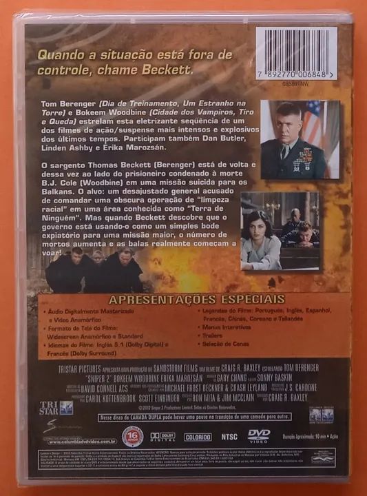 Dvd O Atirador 2 (Lacrado) - Foto 2