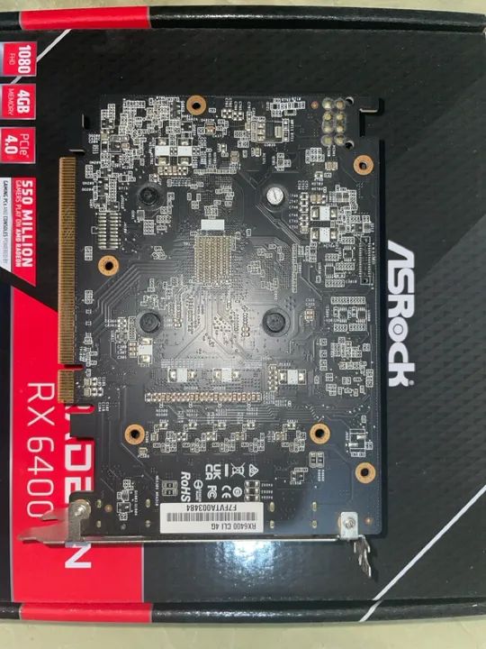 RX 6400 4GB ASRock - Foto 4