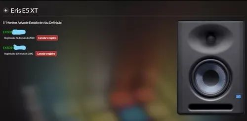 Par De Monitores De Estúdio Presonus Eris E5xt - Foto 5