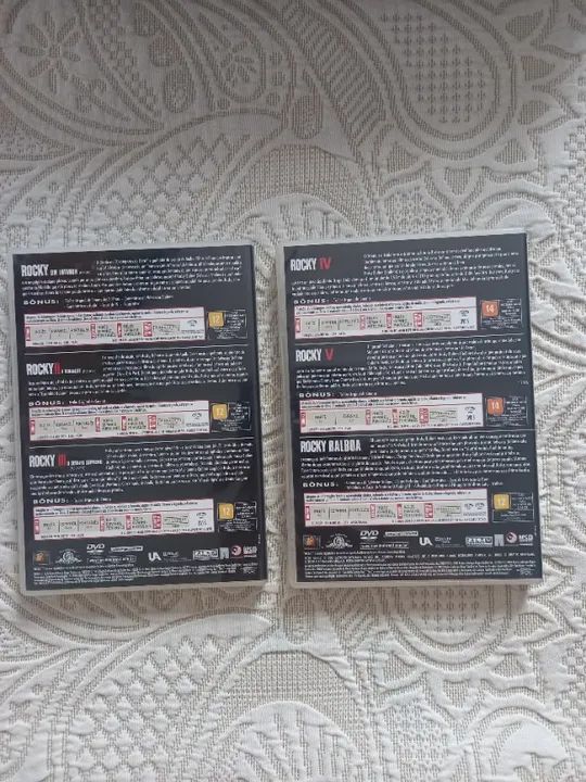 Box DVDs Filme ROCK 1-6 Original - Foto 4