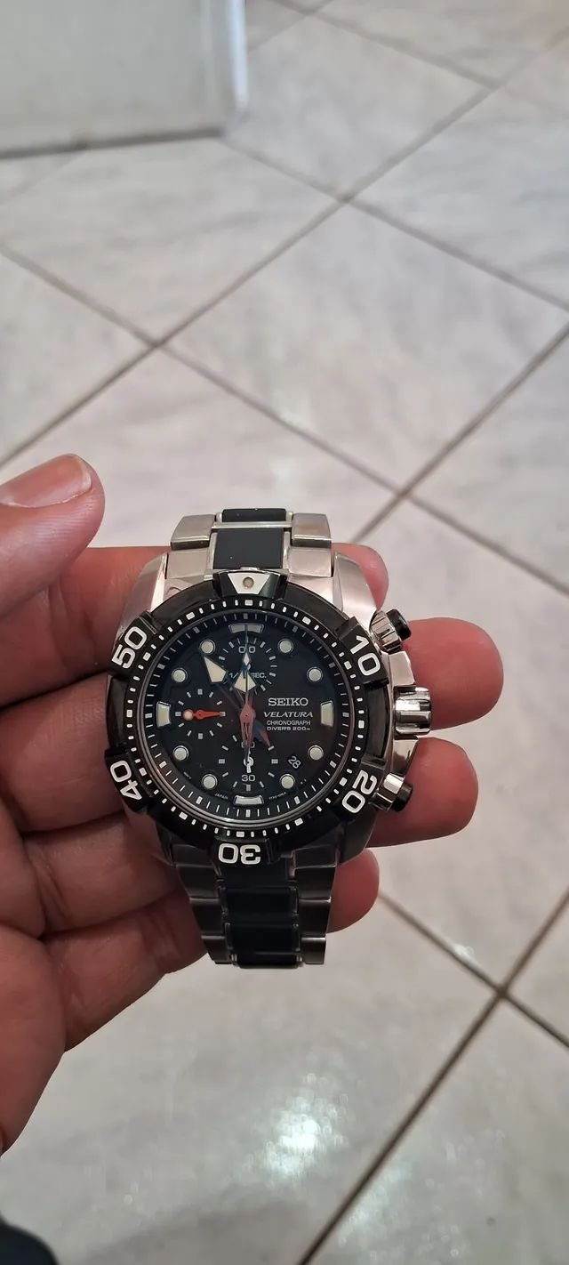 Rel gio seiko velatura original vendo olx pay mais entrega para