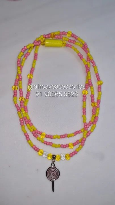 Colar Fio de Contas Guia de Proteção Erê  - Foto 2