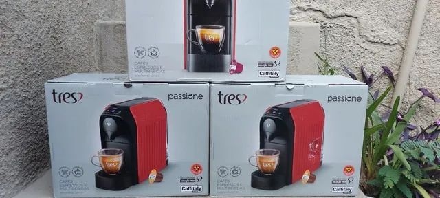 Lacrado Cafeteira Expresso Capsulas Multibebidas 1.150w 220v - Três Corações Passione - Foto 6