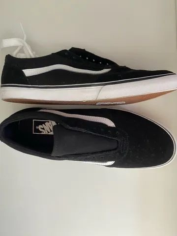 TÊNIS VANS OLD SKOOL (WARP) BLACK WHITE VN00BD3HY28 - Calçados - Itapuã,  Vila Velha 1288952667