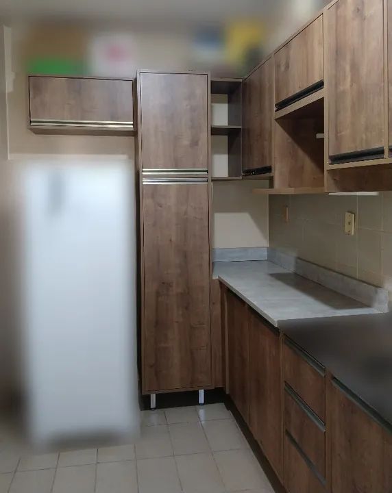 Cozinha Caloma Hortência Cor imbuia