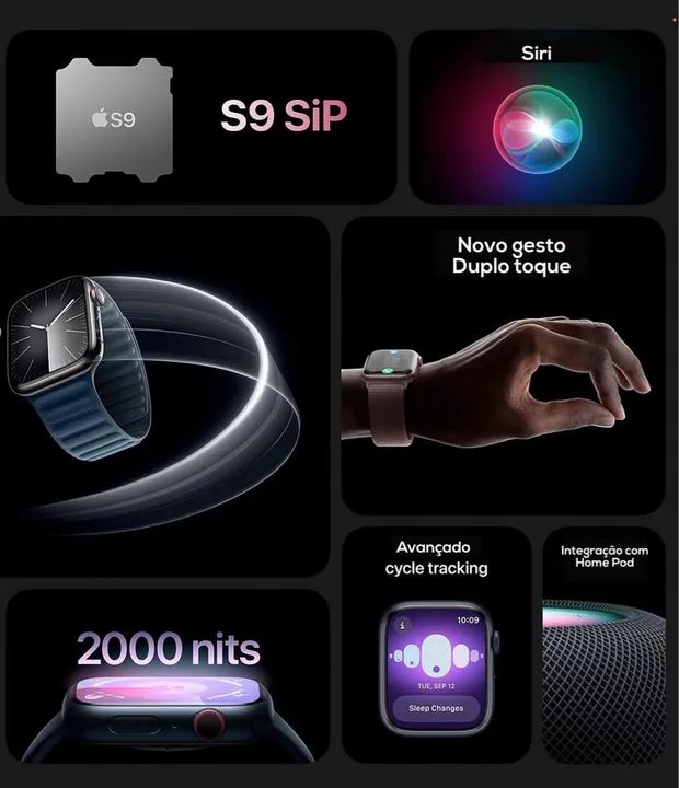 Apple Watch Séries 9 (45MM) - Foto 4