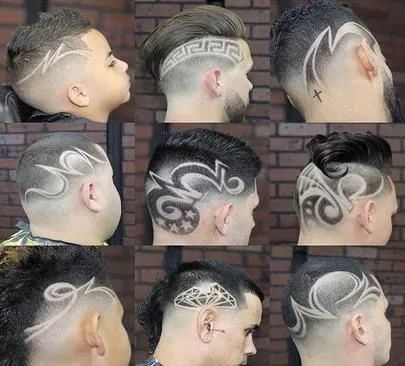 Aparador de pêlos elétrico T9 Hair Clipper, reparar barba, aparar pêlos, cortar cabelo - Foto 3