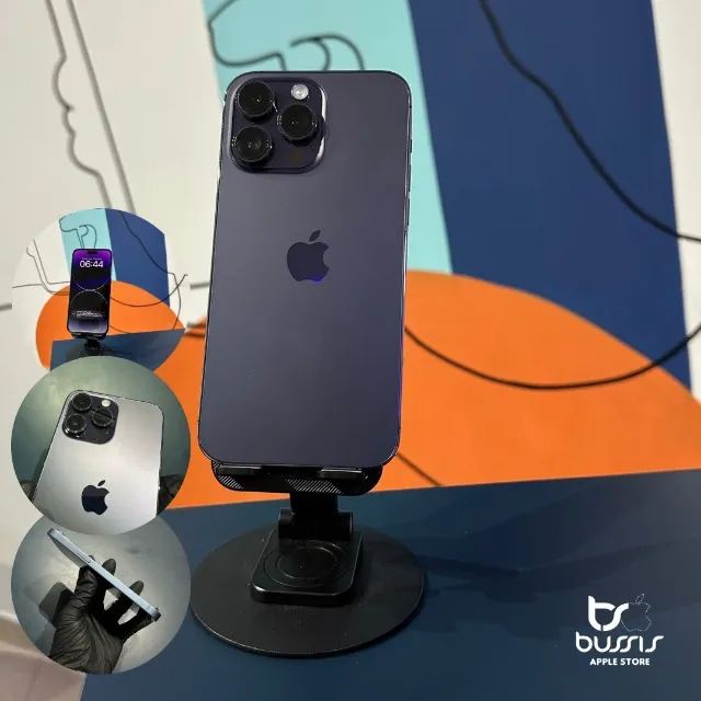 [美品]iPhone 14 Pro 128GB バッテリー88% IPhone 14 Pro Max Roxo 128Gb Saude de bateria 88% | Loja Física