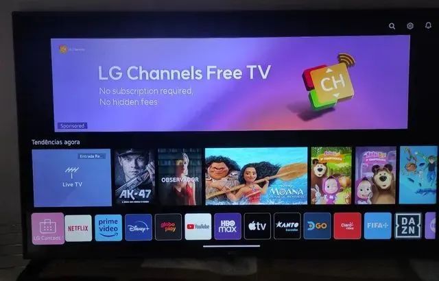 Tv Smart LG 60 polegadas 4k Aí Thinq - Foto 4