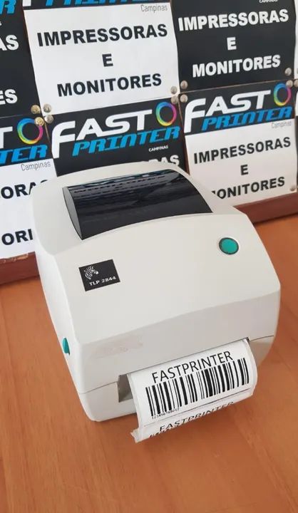 Impressora de etiqueta zebra tlp2844 - Foto 2