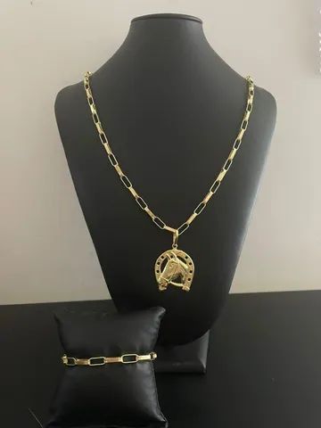 CORDÃO EM MOEDA ANTIGA 