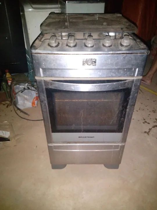 Fogão Brastemp inox
