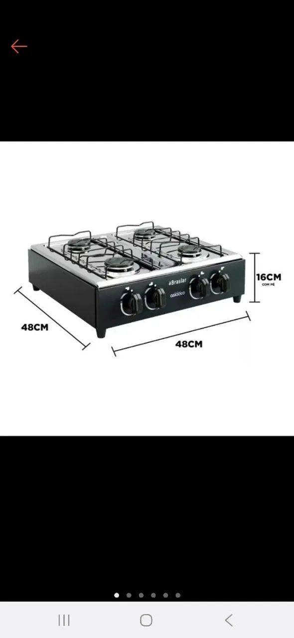 Vende-se fogão novo