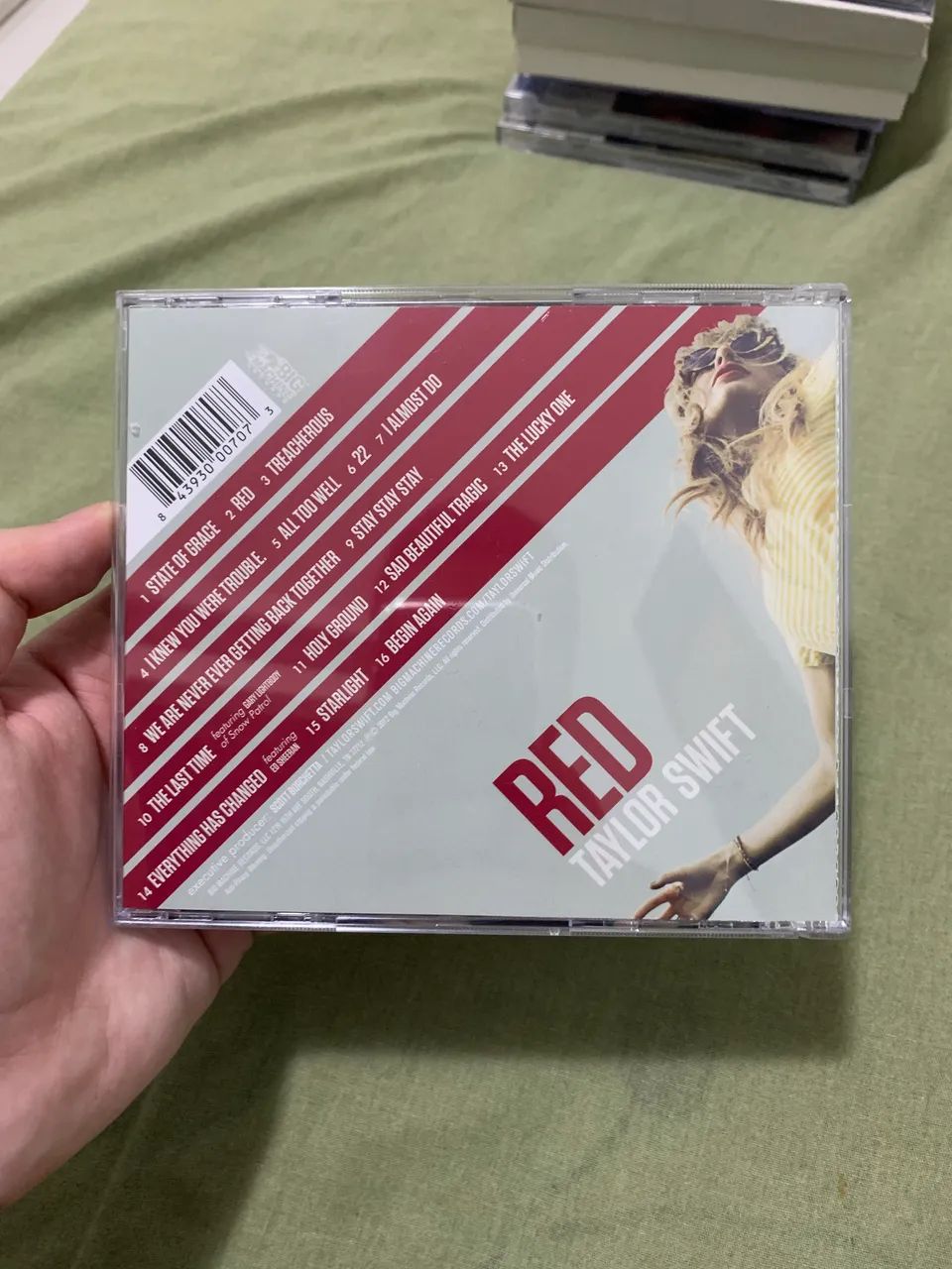 Taylor Swift CD Red importado - Foto 2