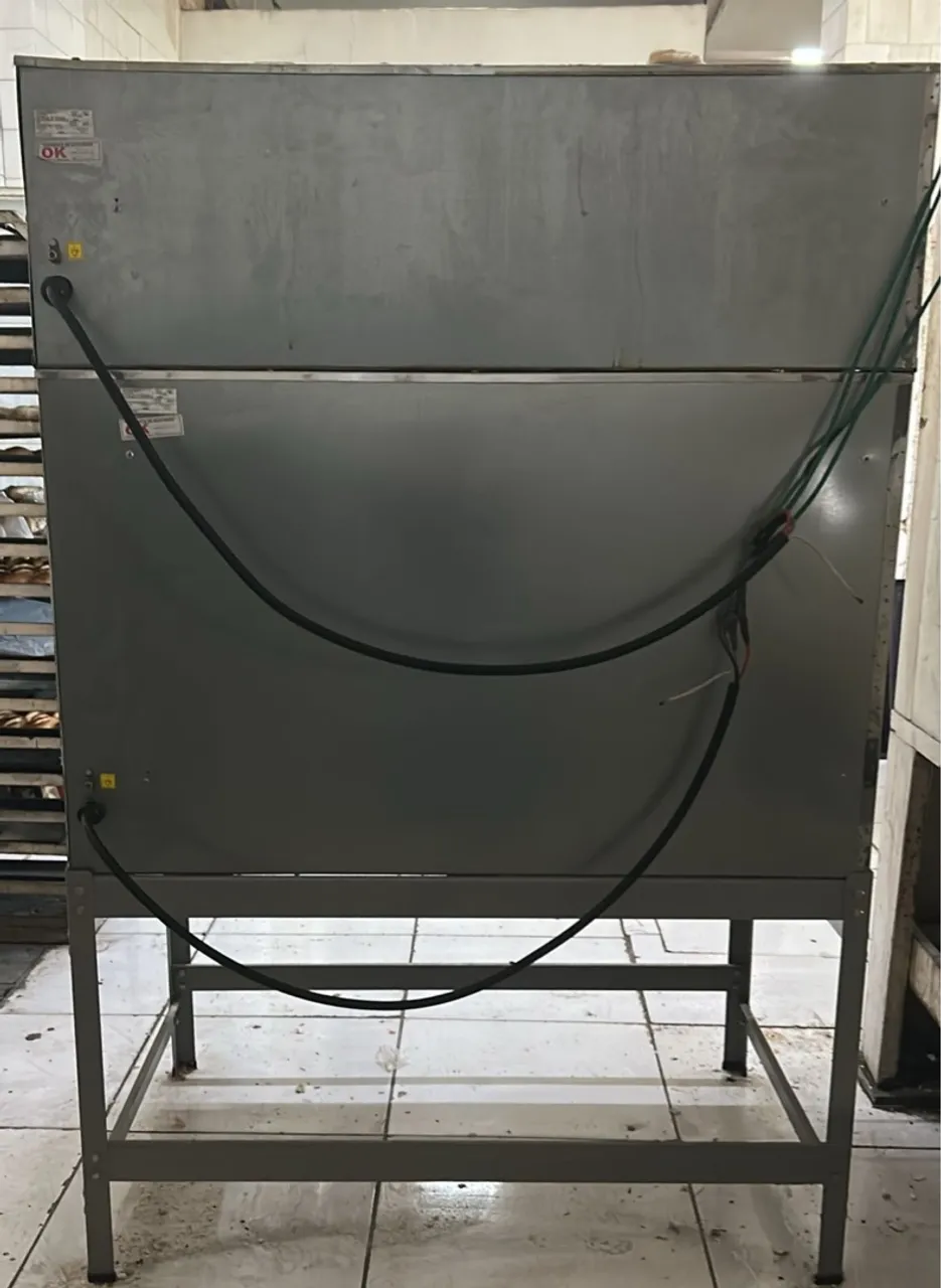 Forno Industrial elétrico três câmaras tampa cega
