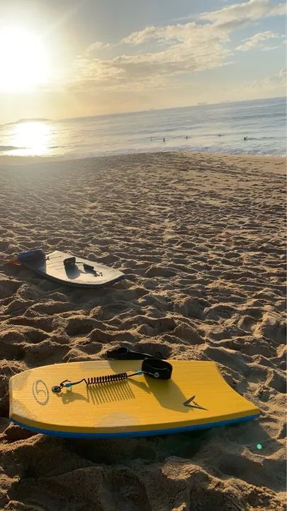 Prancha de Bodyboard Profissional com Leash+Pé de pato XL  - Foto 3