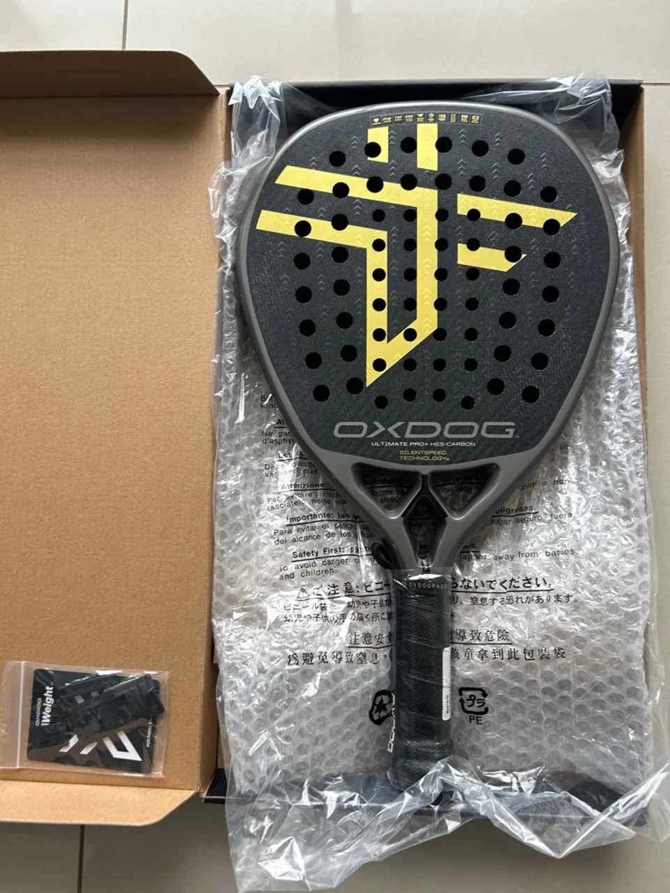 Raquete de Padel OxDog Ultimate Pro HES-Carbon