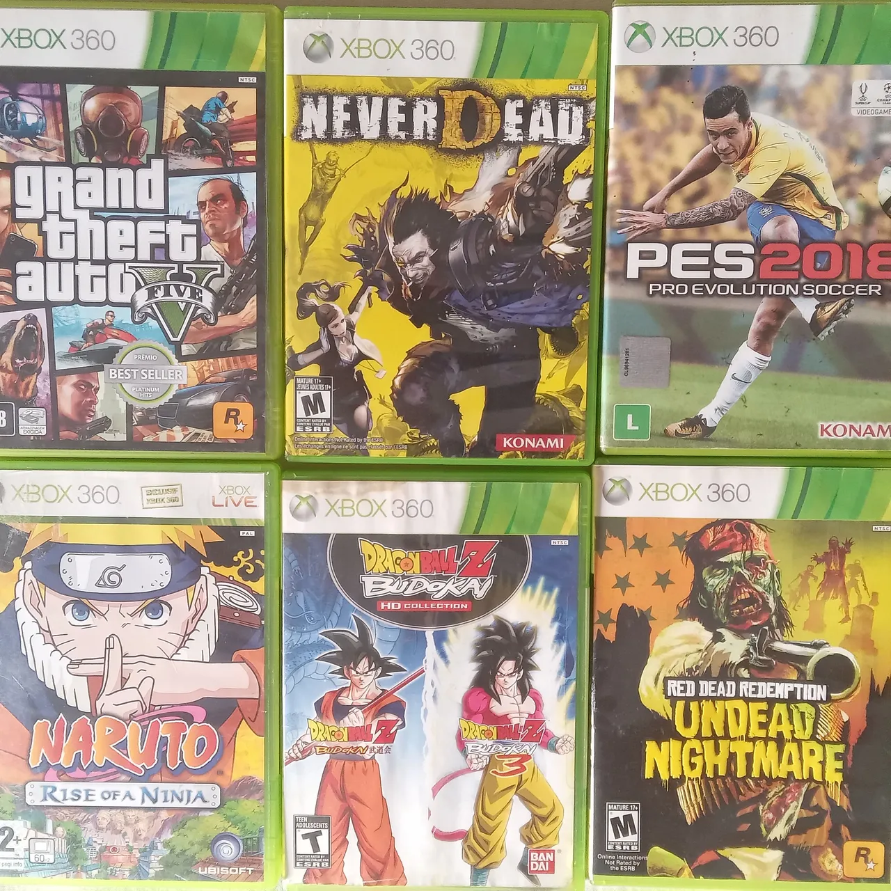Jogos xbox 360 originais semi-novos
