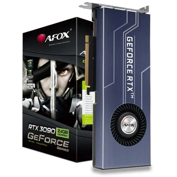 Placa de Vídeo Afox GeForce RTX 3090 24GB GDDR6X