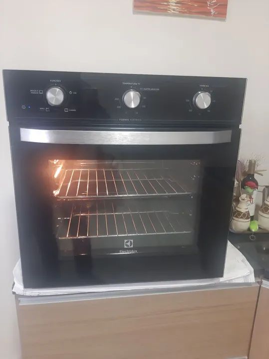 Forno Elétrico Electrolux 127v 59L - Foto 4