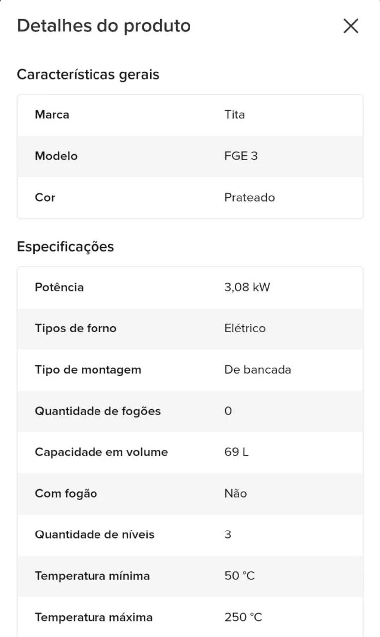 Forno Titan Giratório - Foto 5