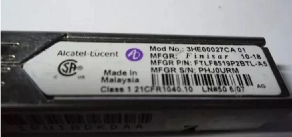 Sfp Gbic Óptico Original Alcatel-lucent Linha 3hexx - Foto 2