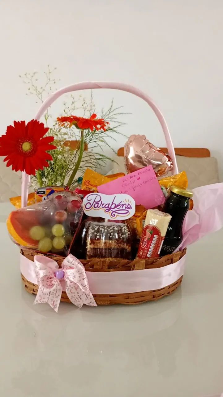 Cesta de Presente Gourmet