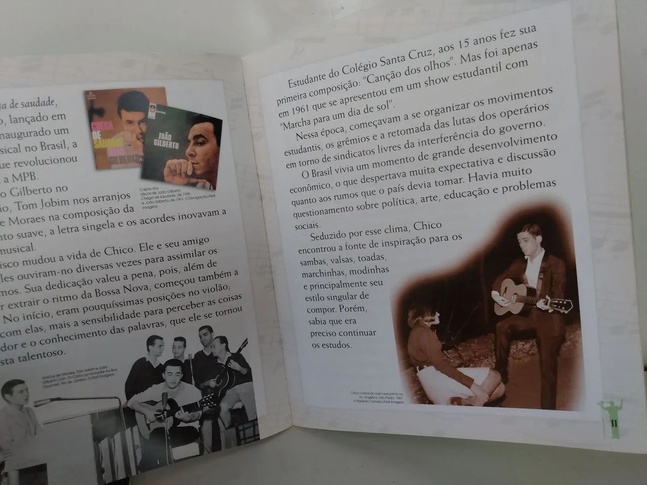 Livros - . Mestres Da Música no Brasil - Ary Barroso - Adoniran Barbosa - Chico Buarque  - Foto 3