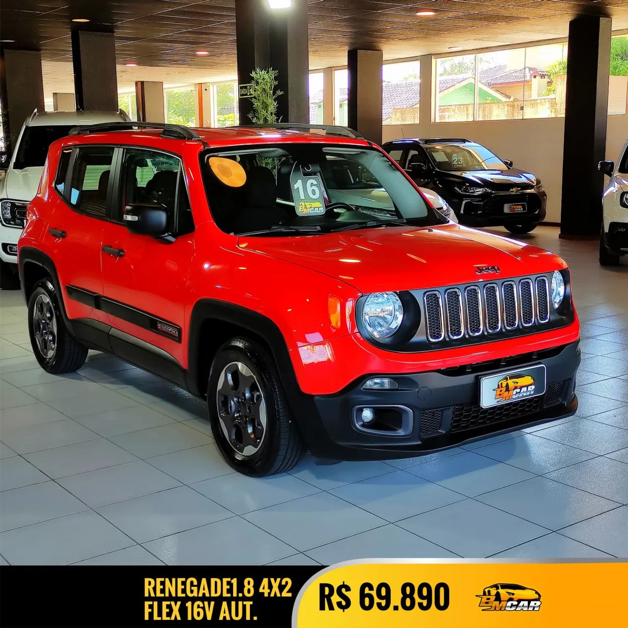 Jeep Renegade1.8 4x2 Flex 16V Aut. 2016 Flex