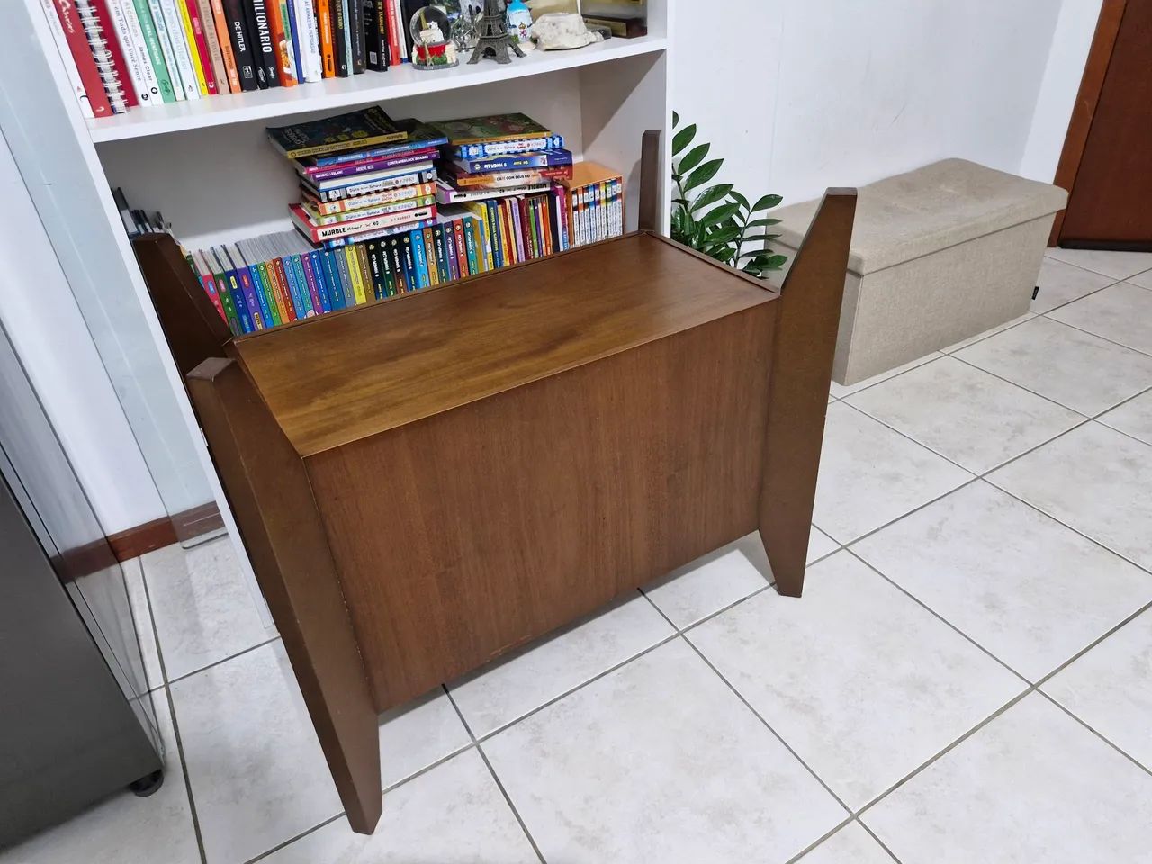 Mesa de jantar com tampo de vidro 1.80m - Foto 3