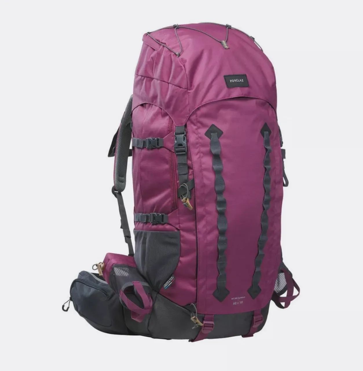 Mochila Cargueira Forclaz MT900 60+10L - Roxo