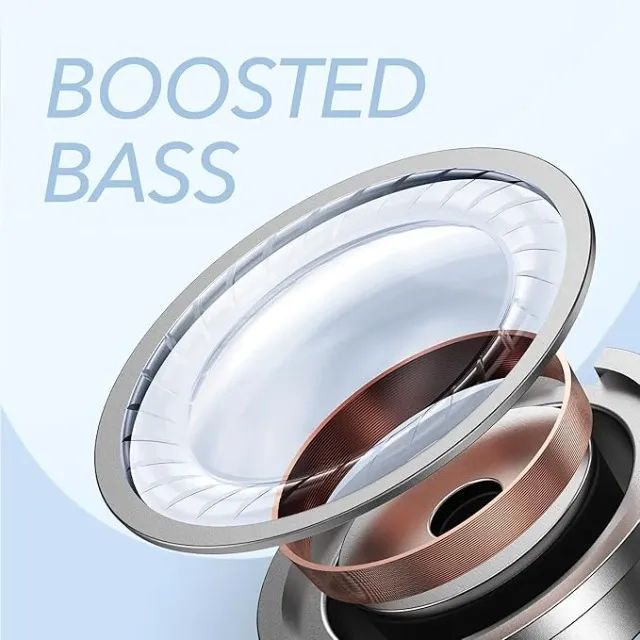 Fone de ouvido Anker Soundcore Life P2 Mini, drivers de 10 mm com graves grandes, equaliza - Foto 4