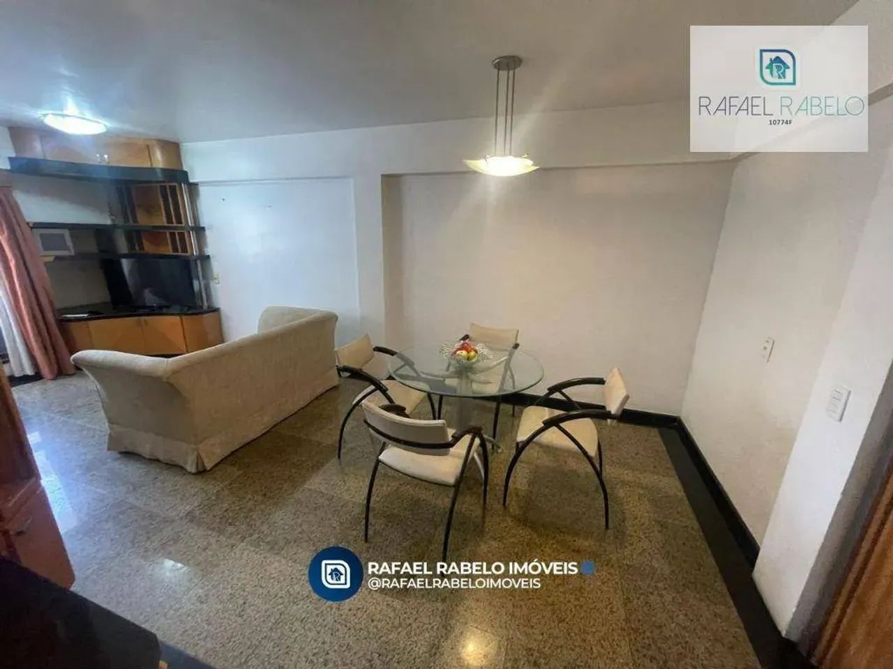 Flat mobiliado para alugar na Av. Beira Mar | Condomínio Scala Residenza - Foto 2