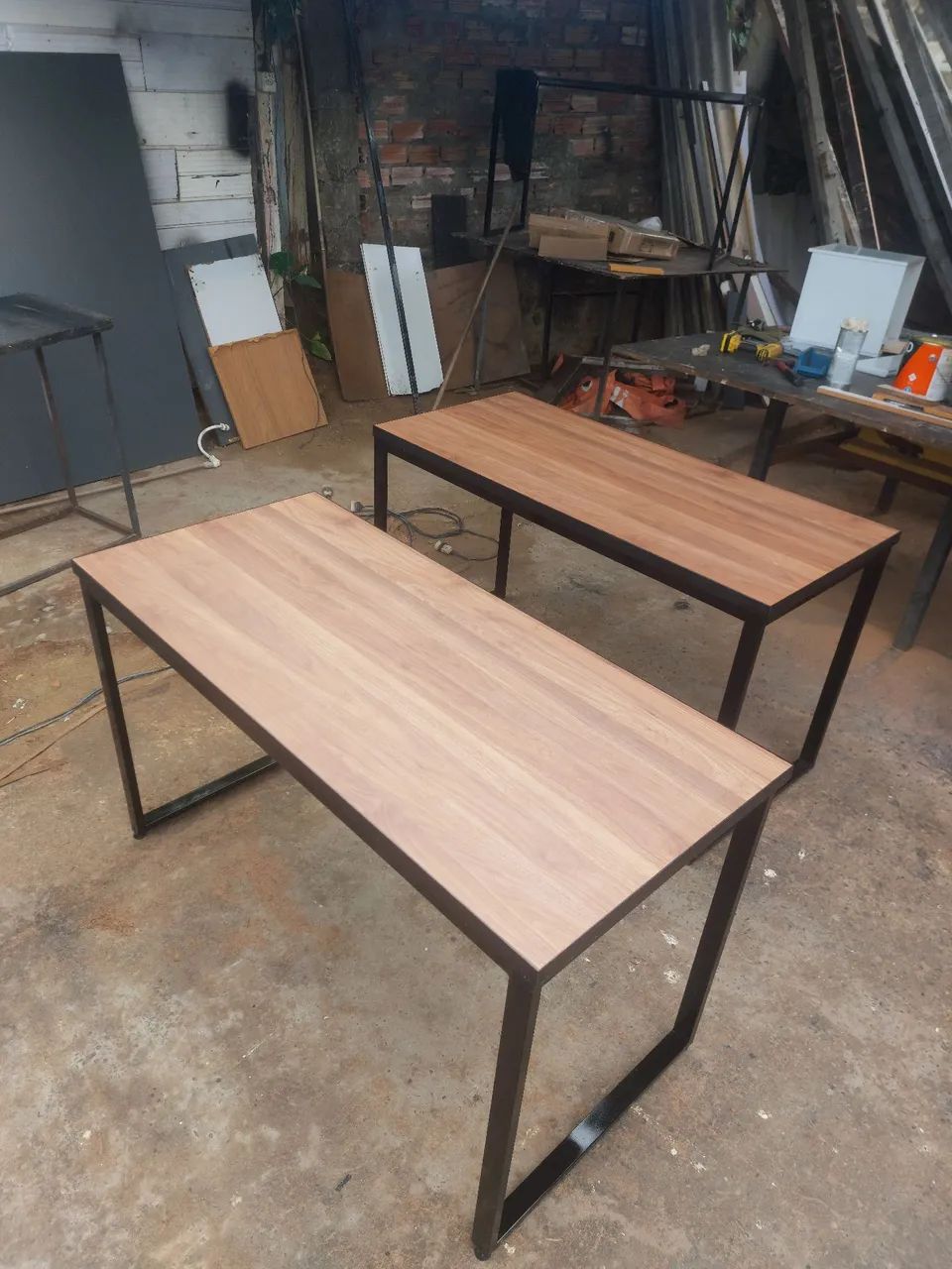 Mesa estilo industrial  - Foto 3