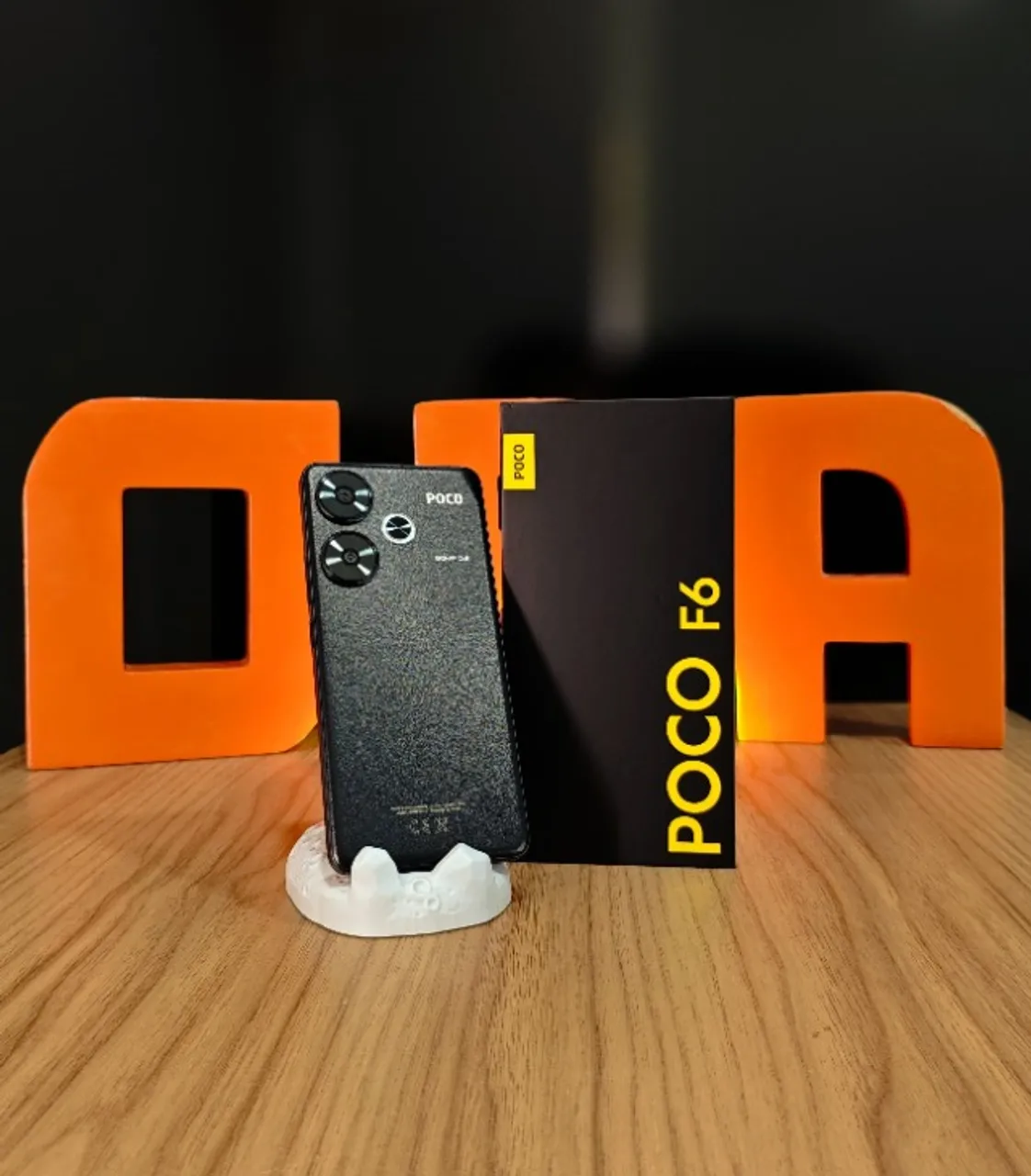 POCO F6 256GB/08GB RAM - PRETO