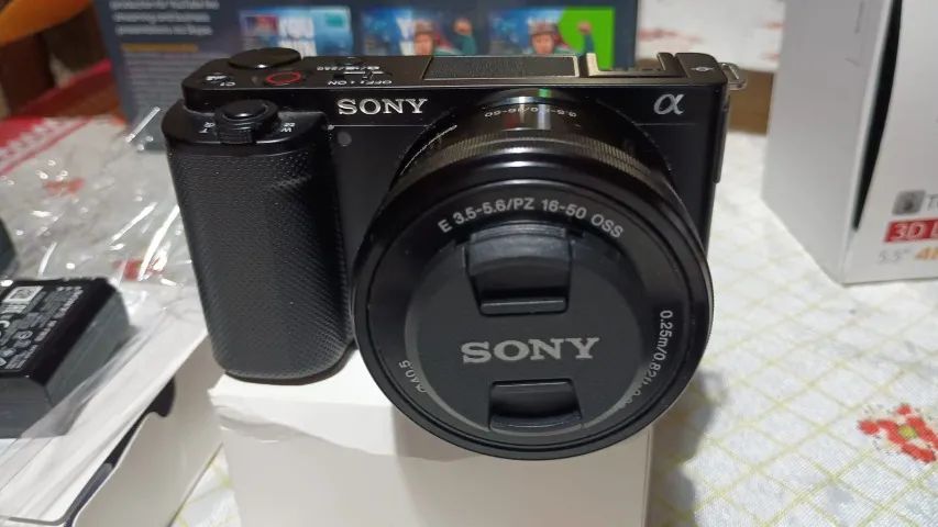 Sony zv10 com lentes
