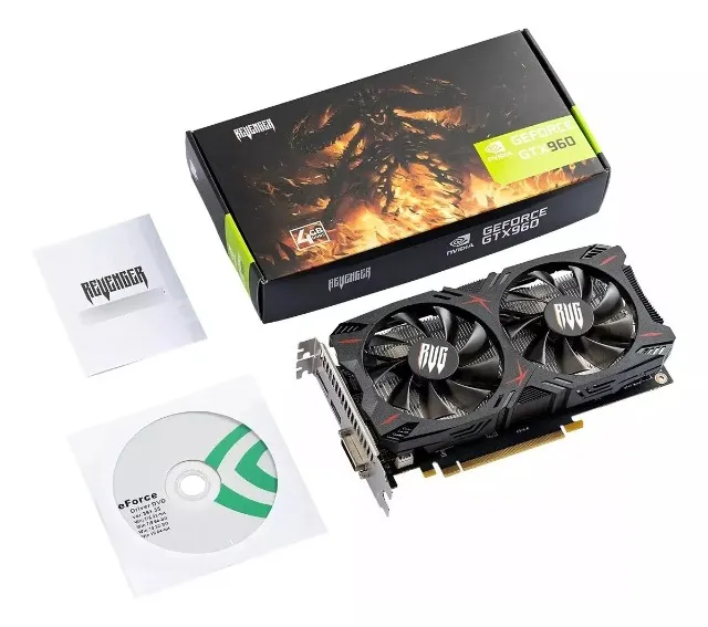 Placa De Vídeo Geforce Gtx 960 4gb Ddr5 128 Bits Revenger