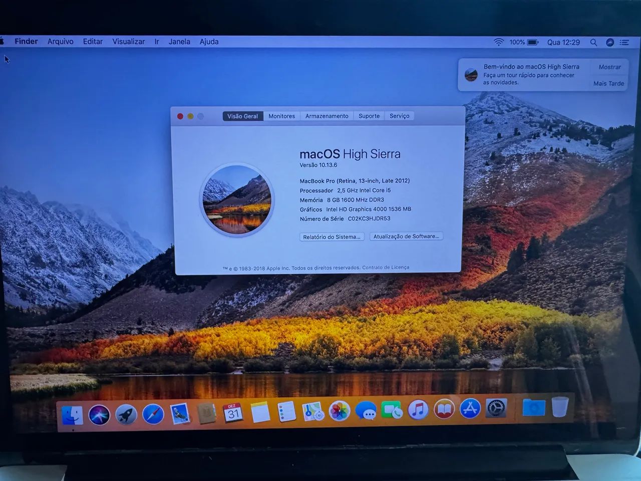 MacBook Pro 13 retina Late 2012 i5 8Gb SSD 128  - Foto 4