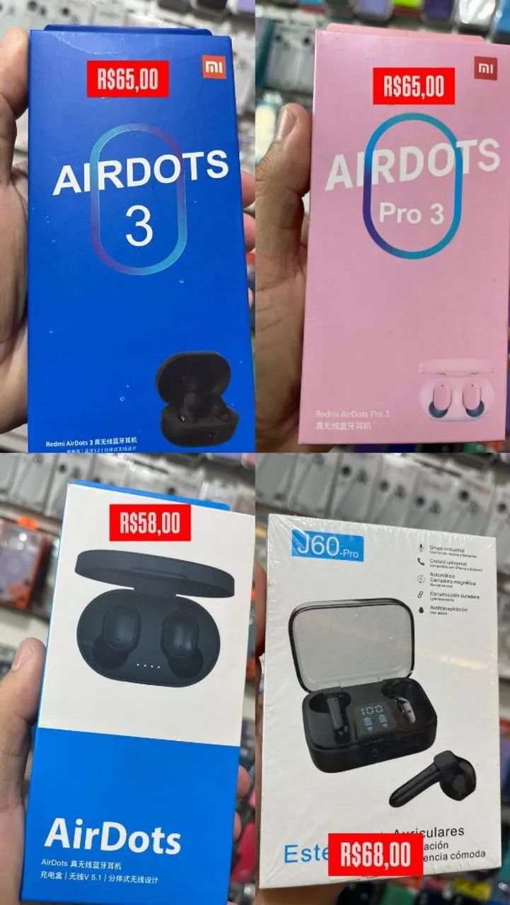 Fone de Ouvido Bluetooth - Diversos Modelos - Promoção! - Foto 3
