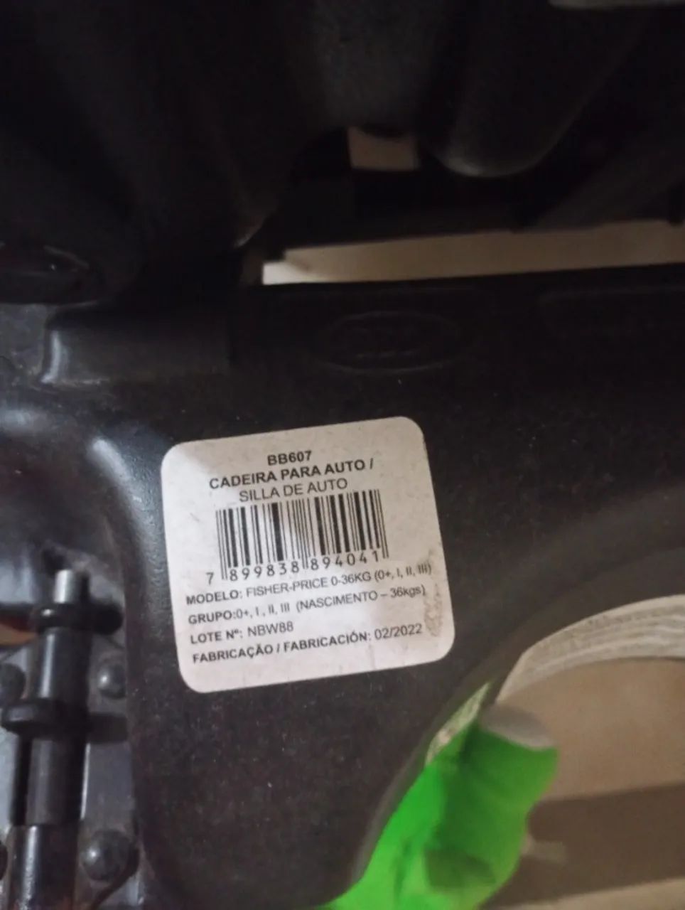 Cadeirinha de carro: Fisher-Price All-Stages Fix 2.0 0 a 36 kg (cinza) Modelo MBW88 2022 - Foto 3