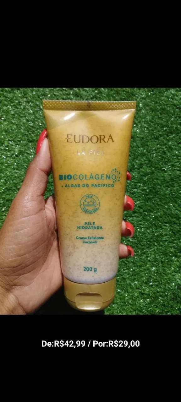 Creme Esfoliante Corporal Eudora Bio Colágeno