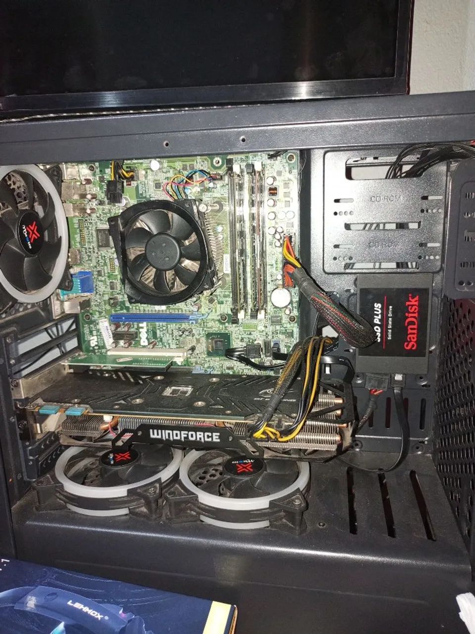 Pc gamer + mouse e teclado
