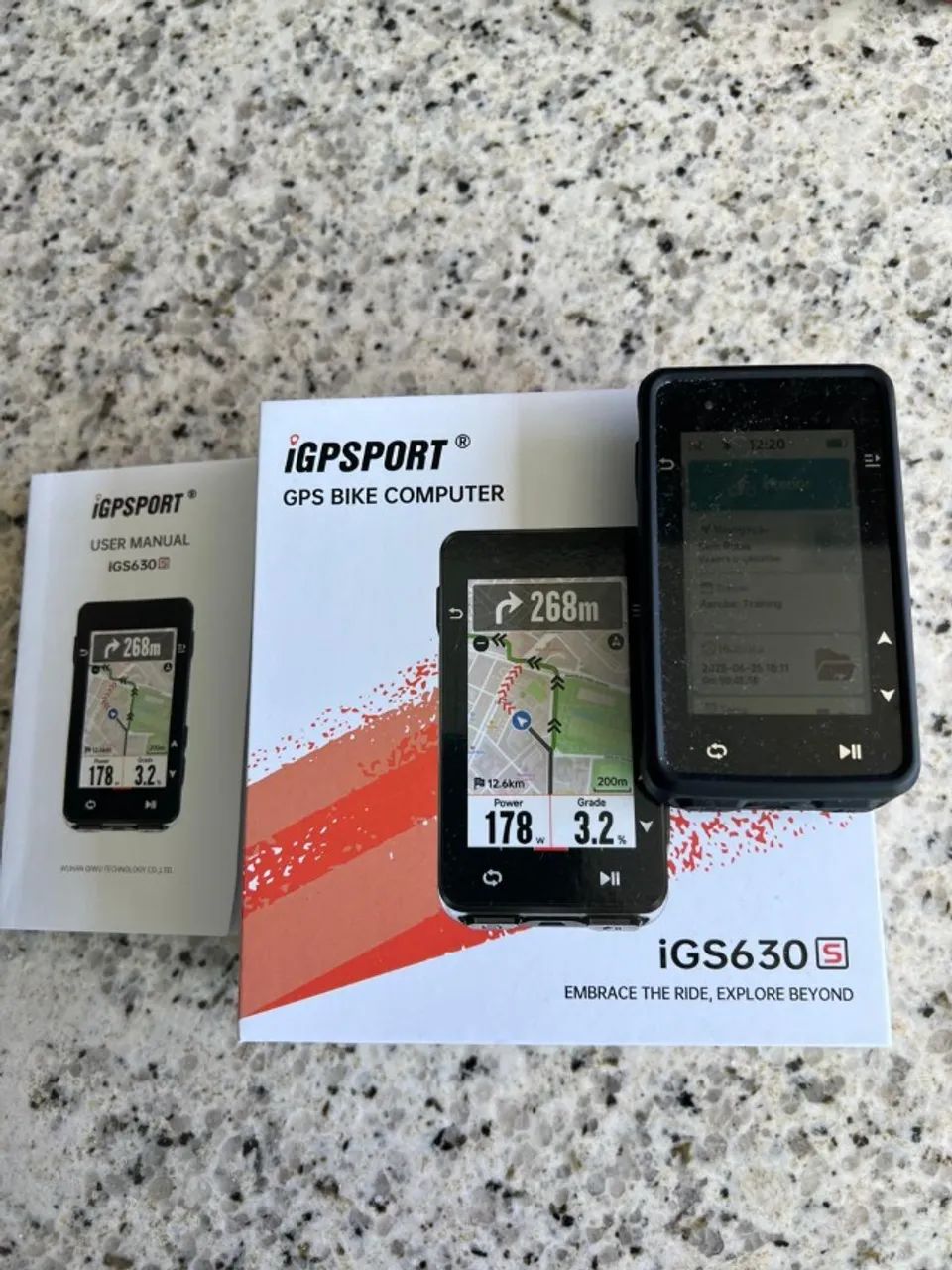 GPS IGPSPORT IGS630S + Sensores SPD70 e CAD70 ? Na Caixa